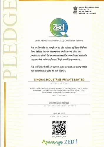 certificates - 1 nonwovens fabric manufacturer